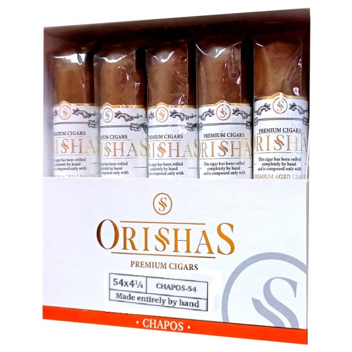 Упаковка Orishas Chapos-54 на 10 сигар